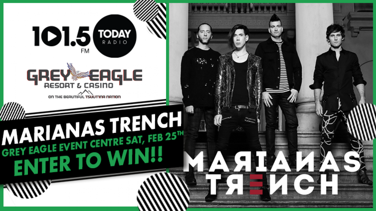 Win a pair of tickets to see Marianas Trench!